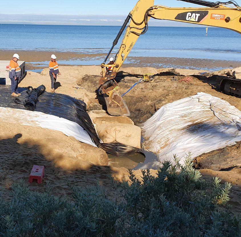 culvert-upgrades-in-mentone-beach-using-structural-reinforcement-geogrid-with-elcorock-case-study-845 x 811px