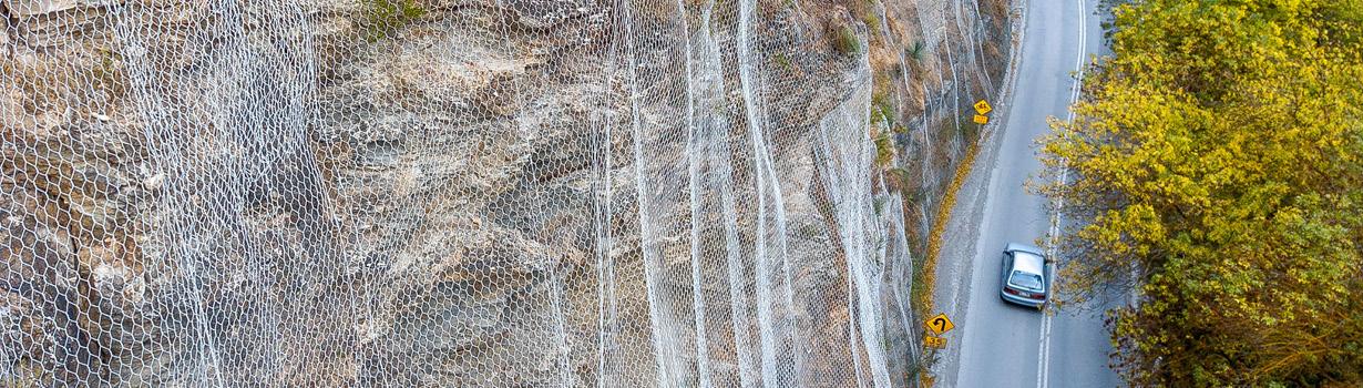 Maccaferri Rockfall Netting banner image