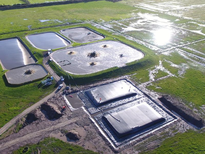 wastewater-pond-desludging-geotube-case study-img1